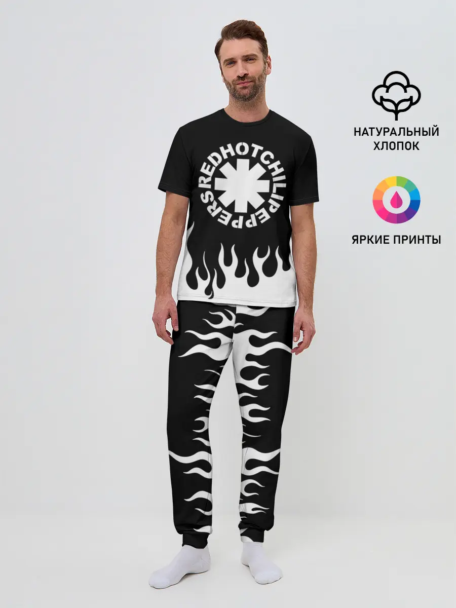Мужская пижама с брюками / Red Hot Chili Peppers
