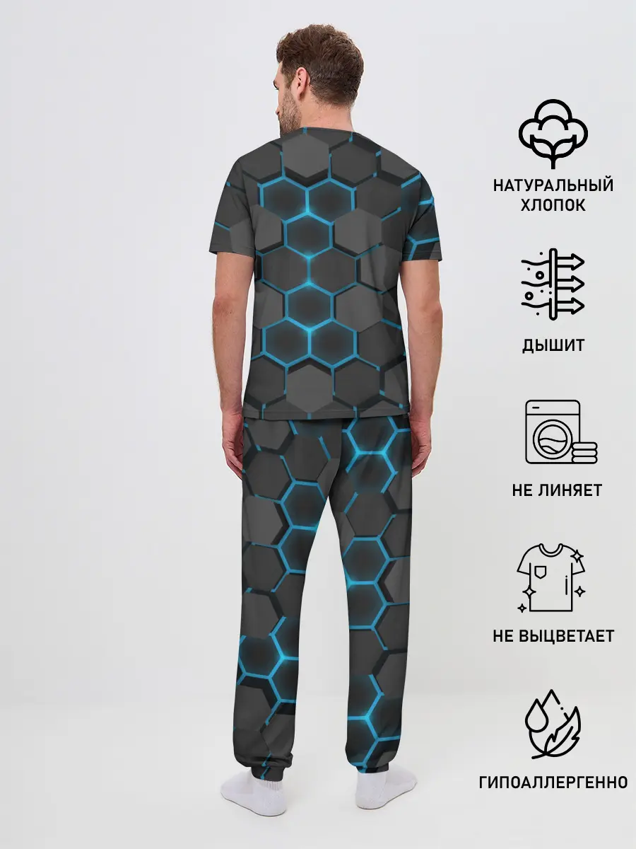 Мужская пижама с брюками / BMW