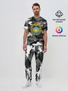Мужская пижама с брюками / ВДВ