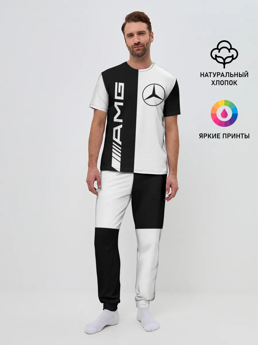 Мужская пижама с брюками / MERCEDES AMG | МЕРСЕДЕС