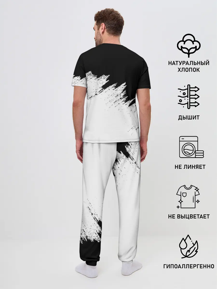 Мужская пижама с брюками / NISSAN | НИССАН