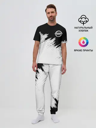 Мужская пижама с брюками / NISSAN | НИССАН