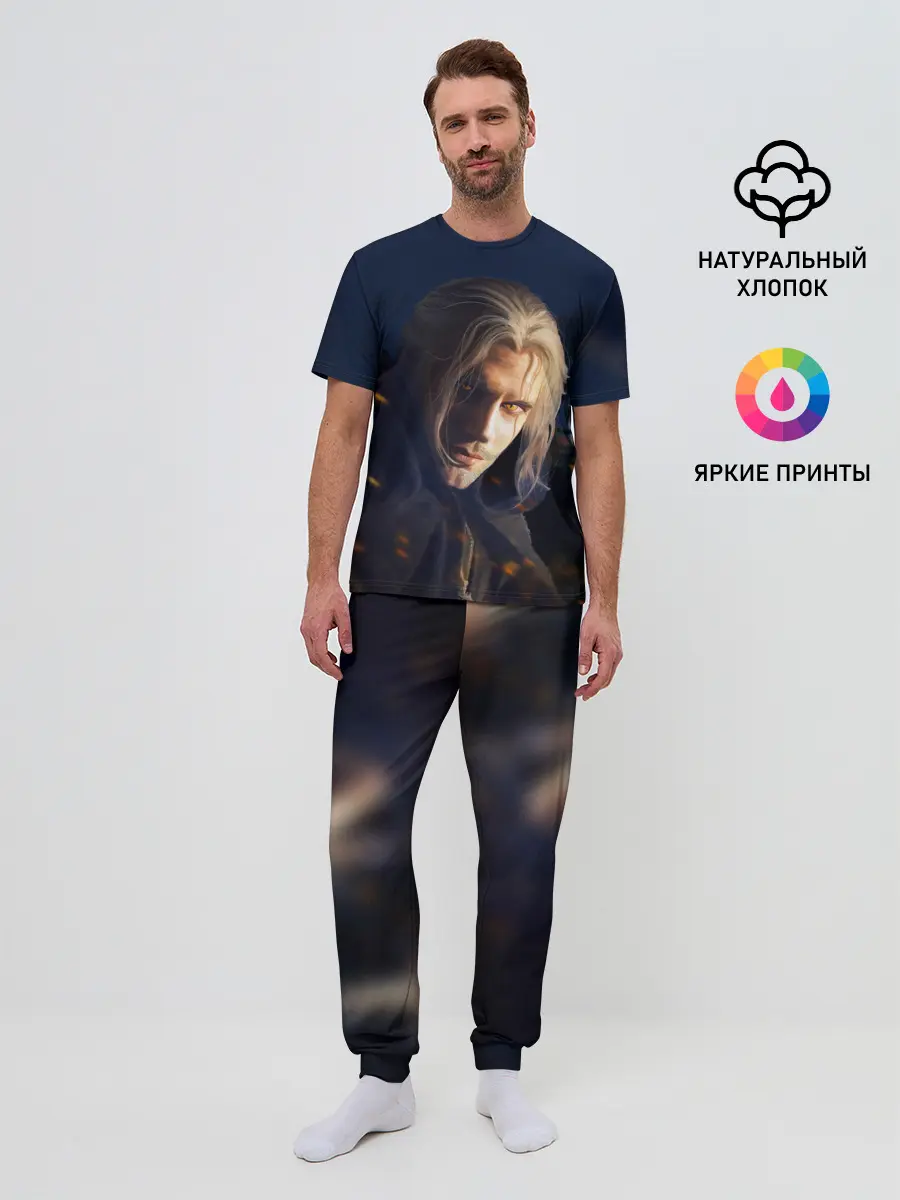 Мужская пижама с брюками / ВЕДЬМАК