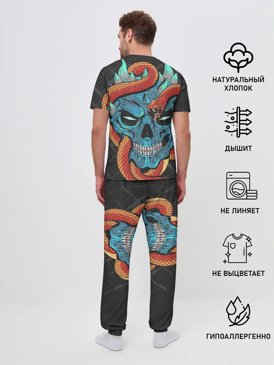 Мужская пижама с брюками / Iron Maiden