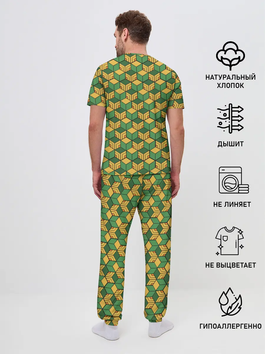 Мужская пижама с брюками / ГИЮ ТОМИОКА | GIUY TOMIOKA