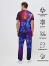 Мужская пижама с брюками / Universe Neon