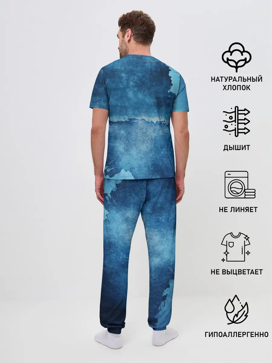 Мужская пижама с брюками / sonic