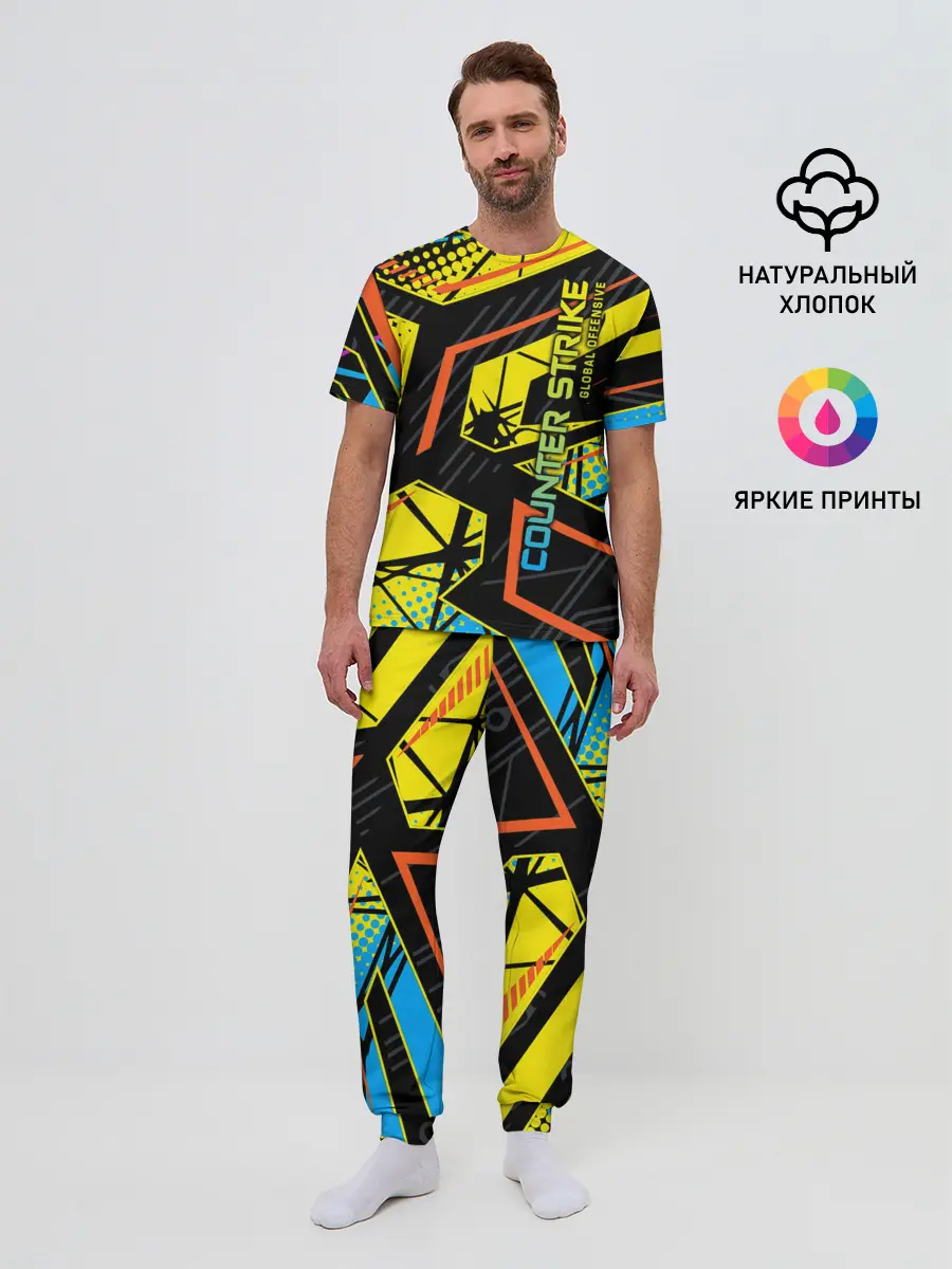 Мужская пижама с брюками / Counter-Strike