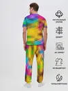 Мужская пижама с брюками / Радужный звездопад