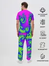 Мужская пижама с брюками / КИСЛОТНЫЙ НЕОН