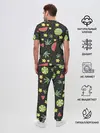 Мужская пижама с брюками / Арбузики