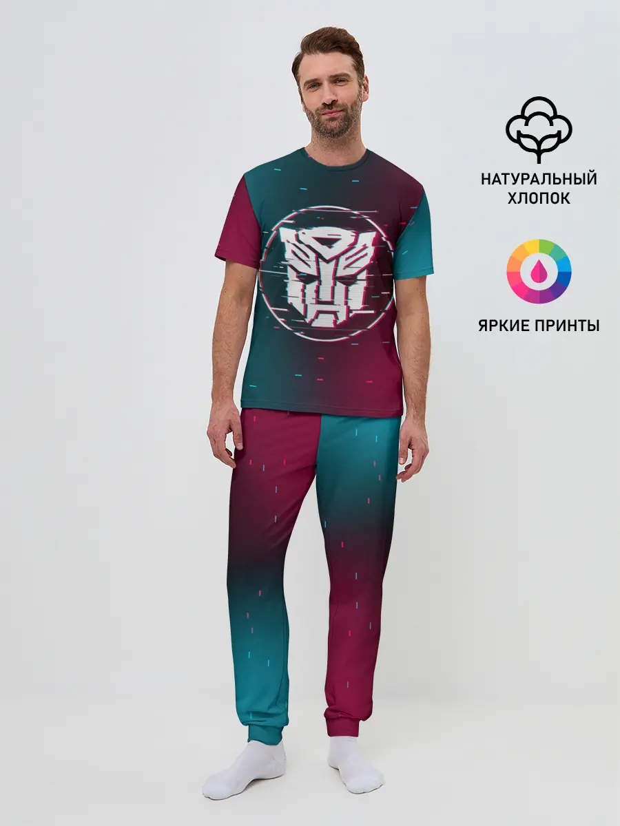 Мужская пижама с брюками / ТРАНСФОРМЕРЫ