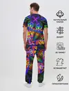 Мужская пижама с брюками / ФРАКТАЛЬНЫЙ НЕОН