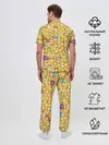 Мужская пижама с брюками / Смайлики Emoji