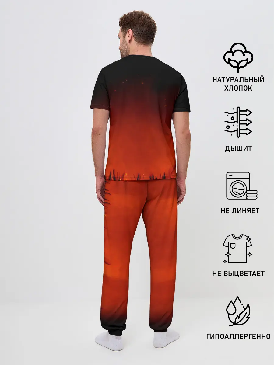 Мужская пижама с брюками / Доктор Стоун