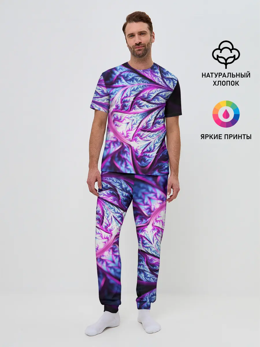 Мужская пижама с брюками / FRACTAL COLLECTION