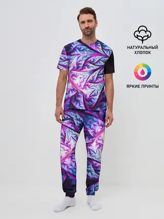 Мужская пижама с брюками / FRACTAL COLLECTION