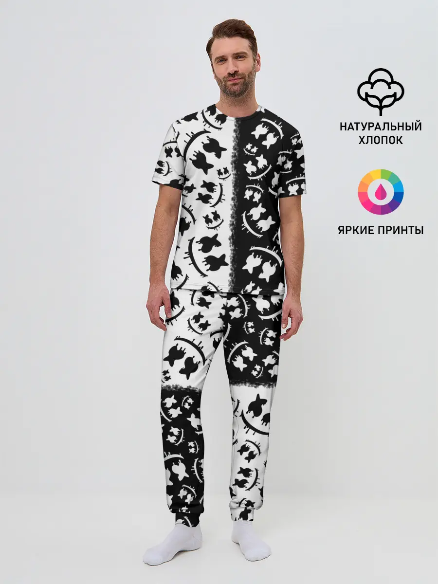 Мужская пижама с брюками / MARSHMELLO