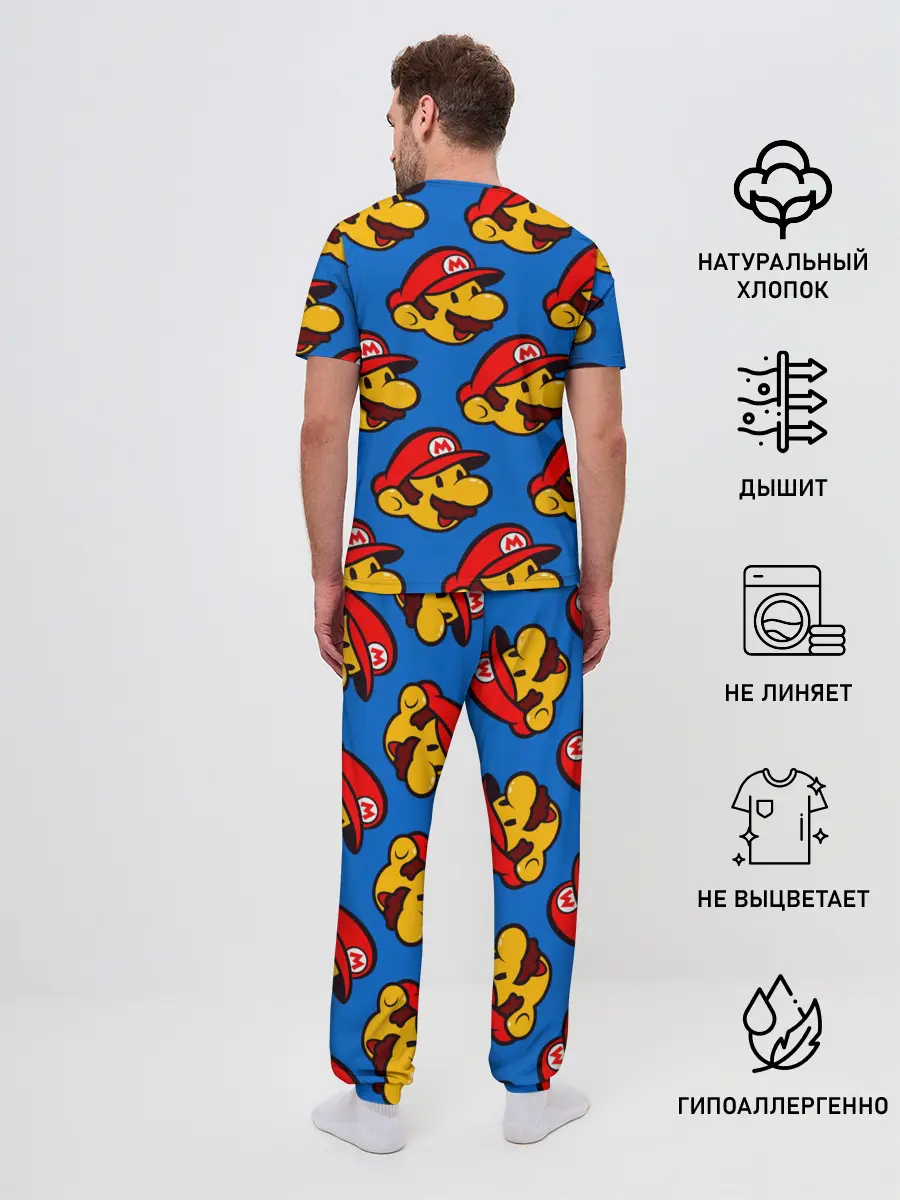 Мужская пижама с брюками / Mario