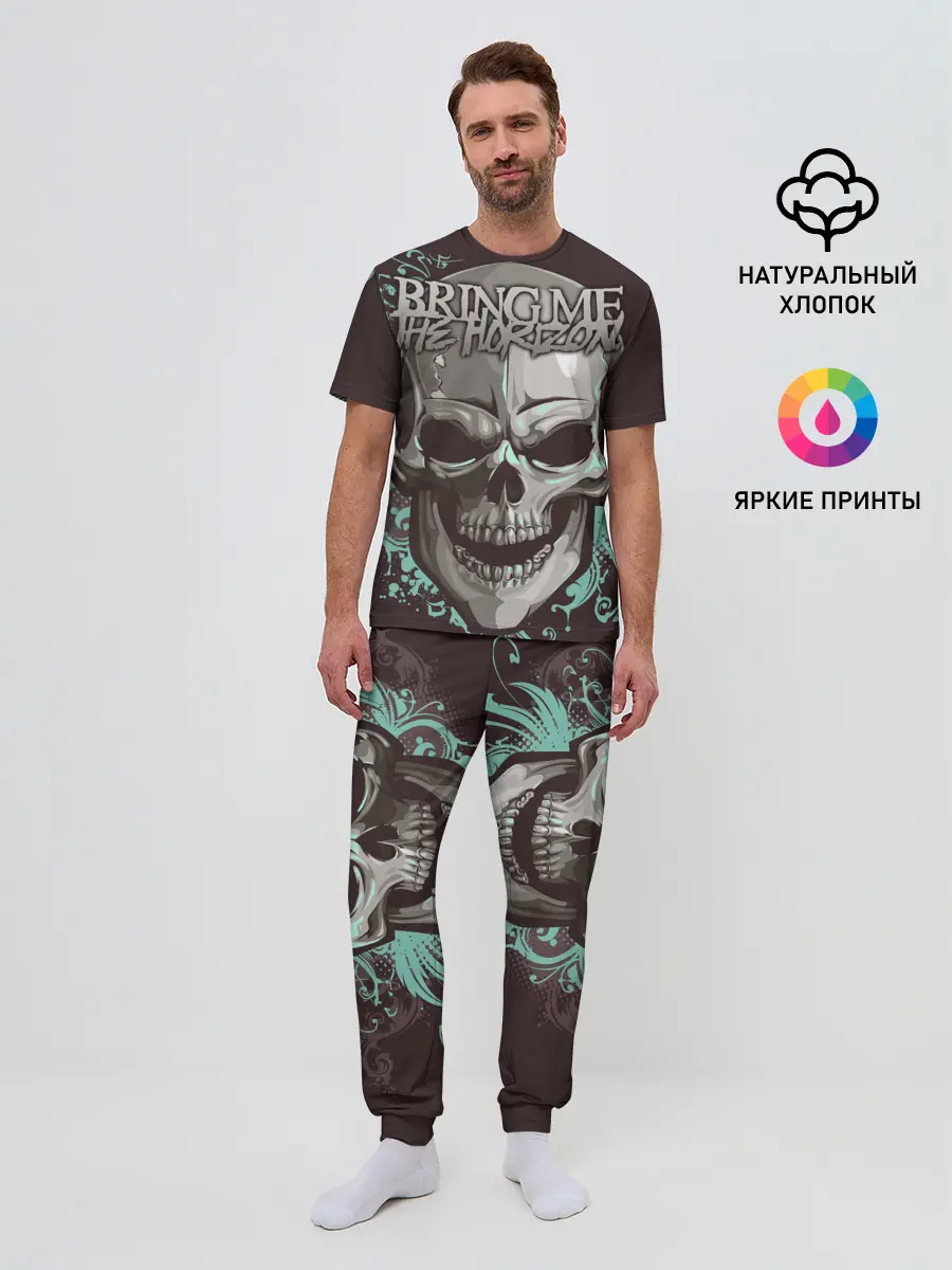 Мужская пижама с брюками / Bring Me the Horizon