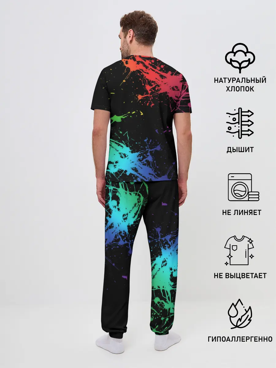 Мужская пижама с брюками / Marshmello