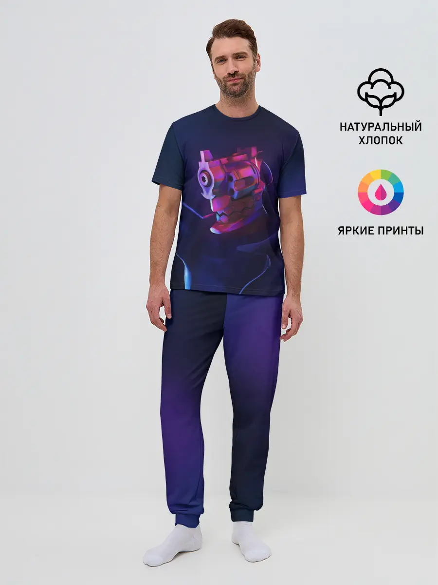 Мужская пижама с брюками / Дзюдо Инуи