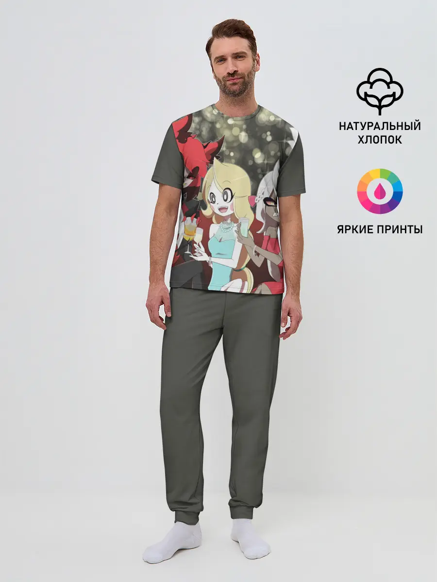 Мужская пижама с брюками / ОТЕЛЬ ХАЗБИН