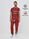 Мужская пижама с брюками / Забей мяч!