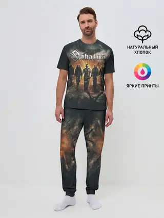 Мужская пижама с брюками / Sabaton Band