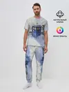 Мужская пижама с брюками / ТАРДИС В СНЕГУ