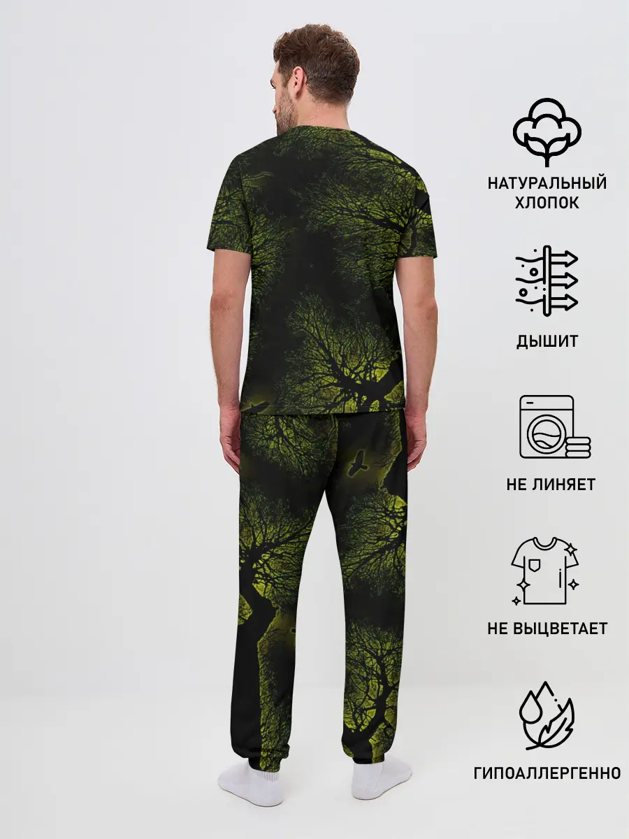 Мужская пижама с брюками / сталкер