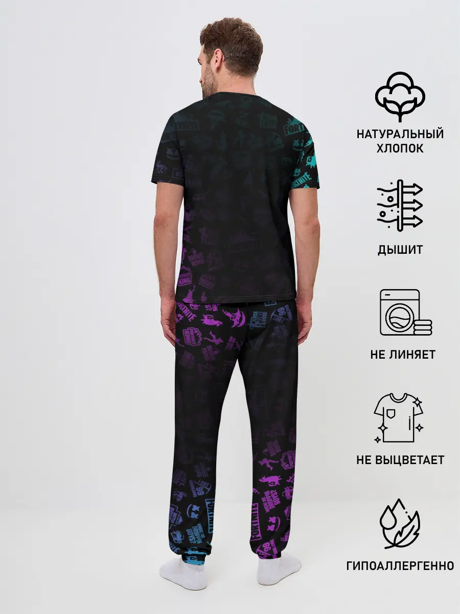 Мужская пижама с брюками / FORTNITE
