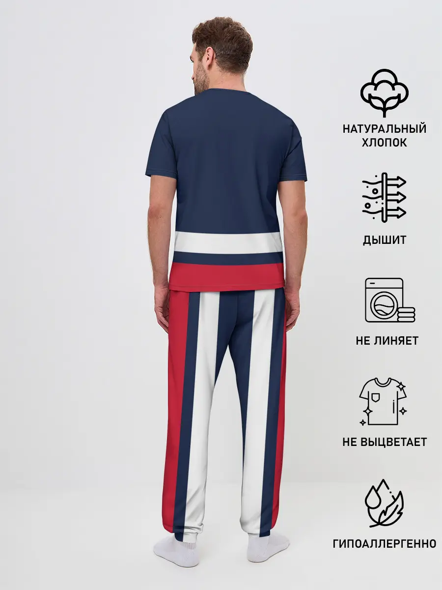 Мужская пижама с брюками / Вашингтон Кэпиталз