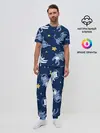 Мужская пижама с брюками / КОСМОКОТ