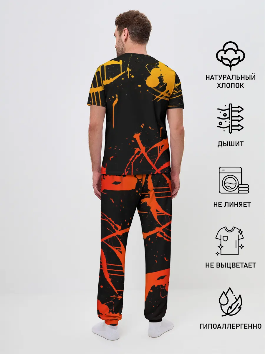 Мужская пижама с брюками / JoJo Bizarre Adventure