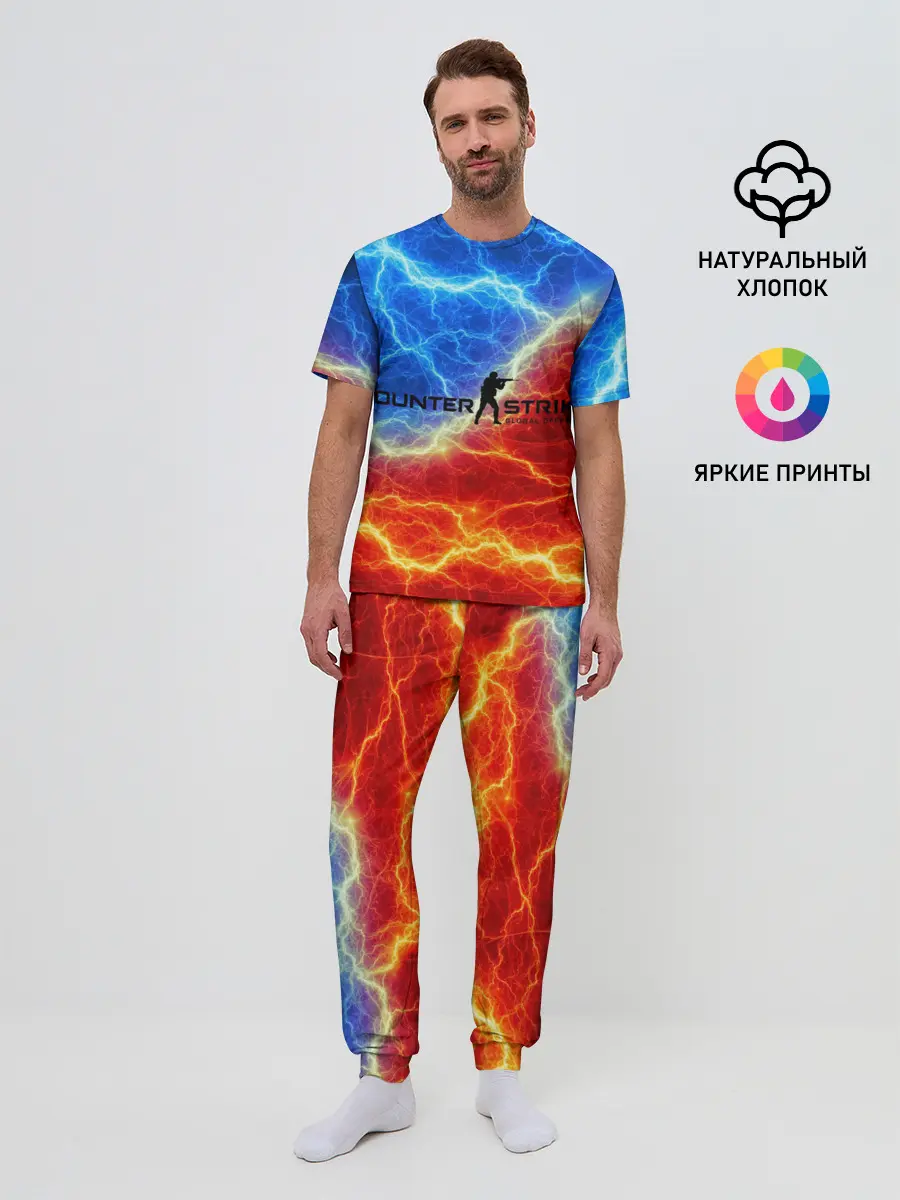 Мужская пижама с брюками / CSGO