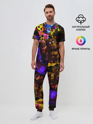 Мужская пижама с брюками / Five Nights At Freddys