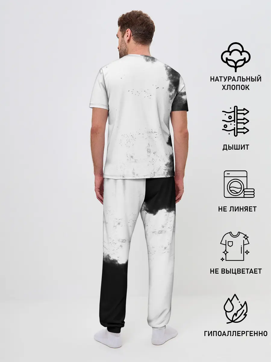 Мужская пижама с брюками / Im on the highway to hell AC/DC