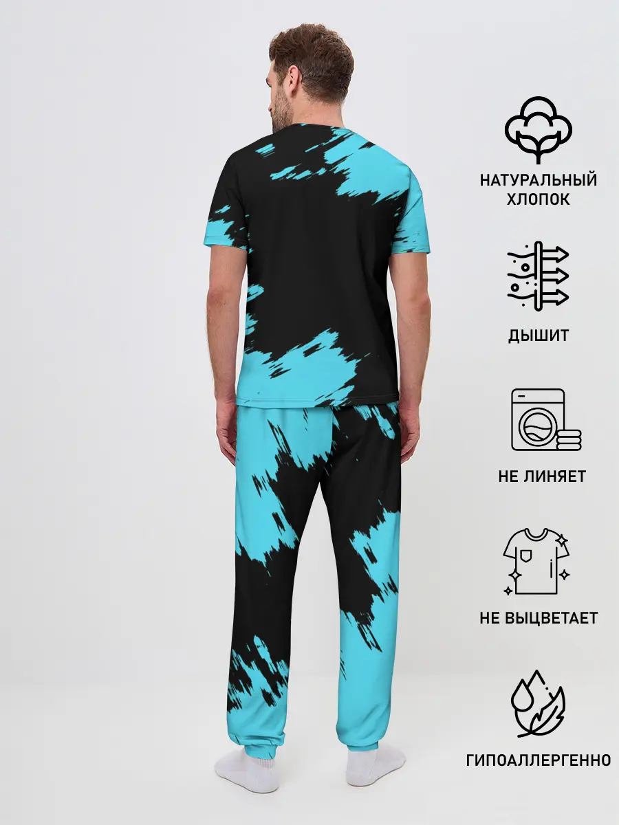 Мужская пижама с брюками / The AC/DC famely