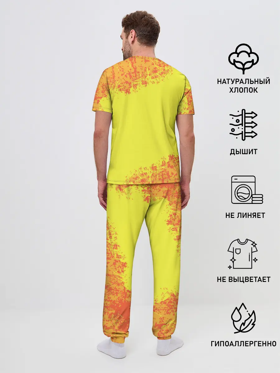 Мужская пижама с брюками / sonik
