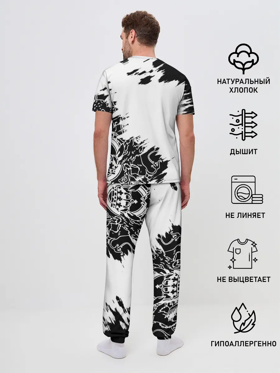Мужская пижама с брюками / Автограф Фредди Меркьюри