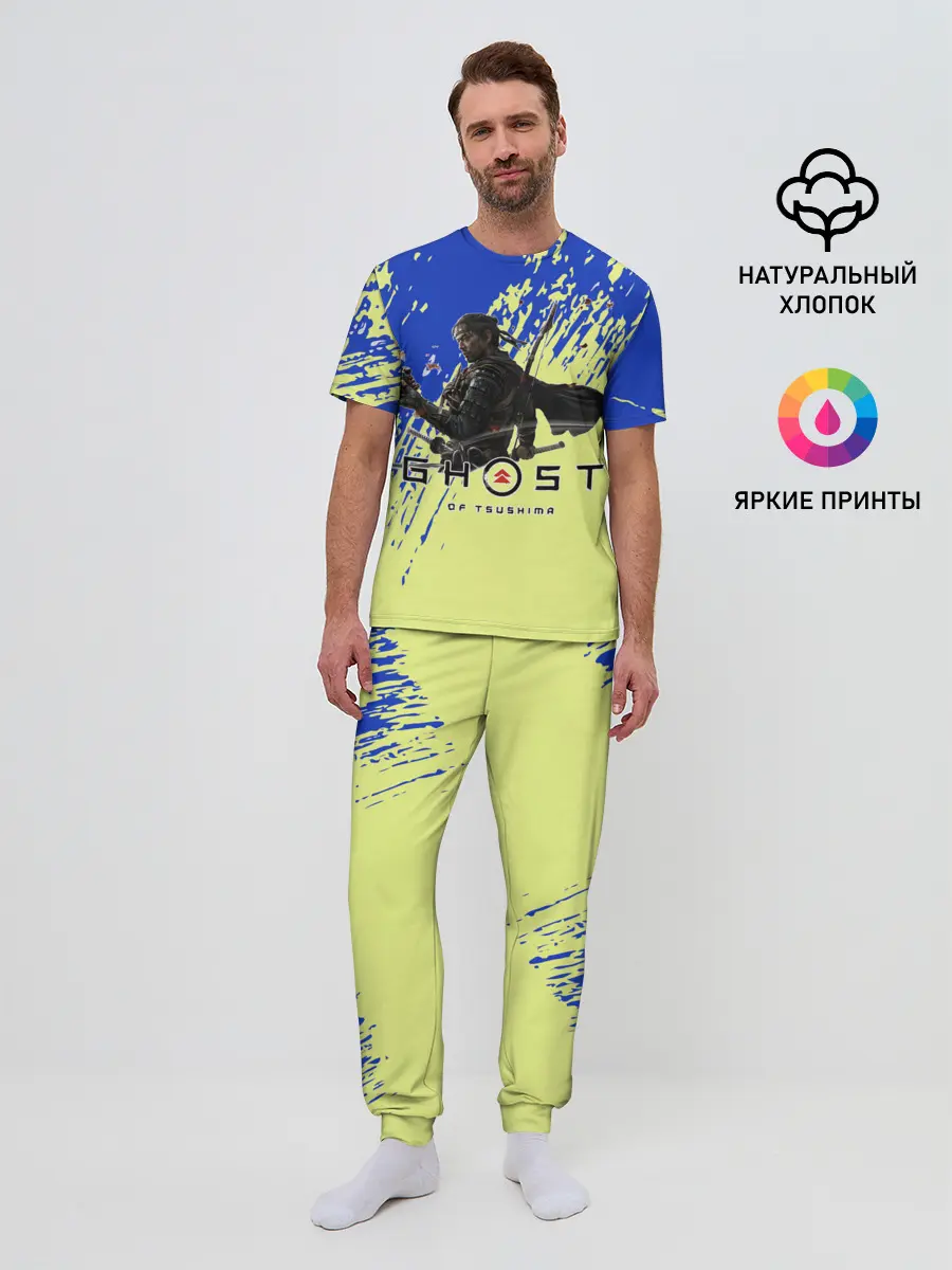 Мужская пижама с брюками / Ghost of Tsushima