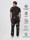 Мужская пижама с брюками / rolling stones star