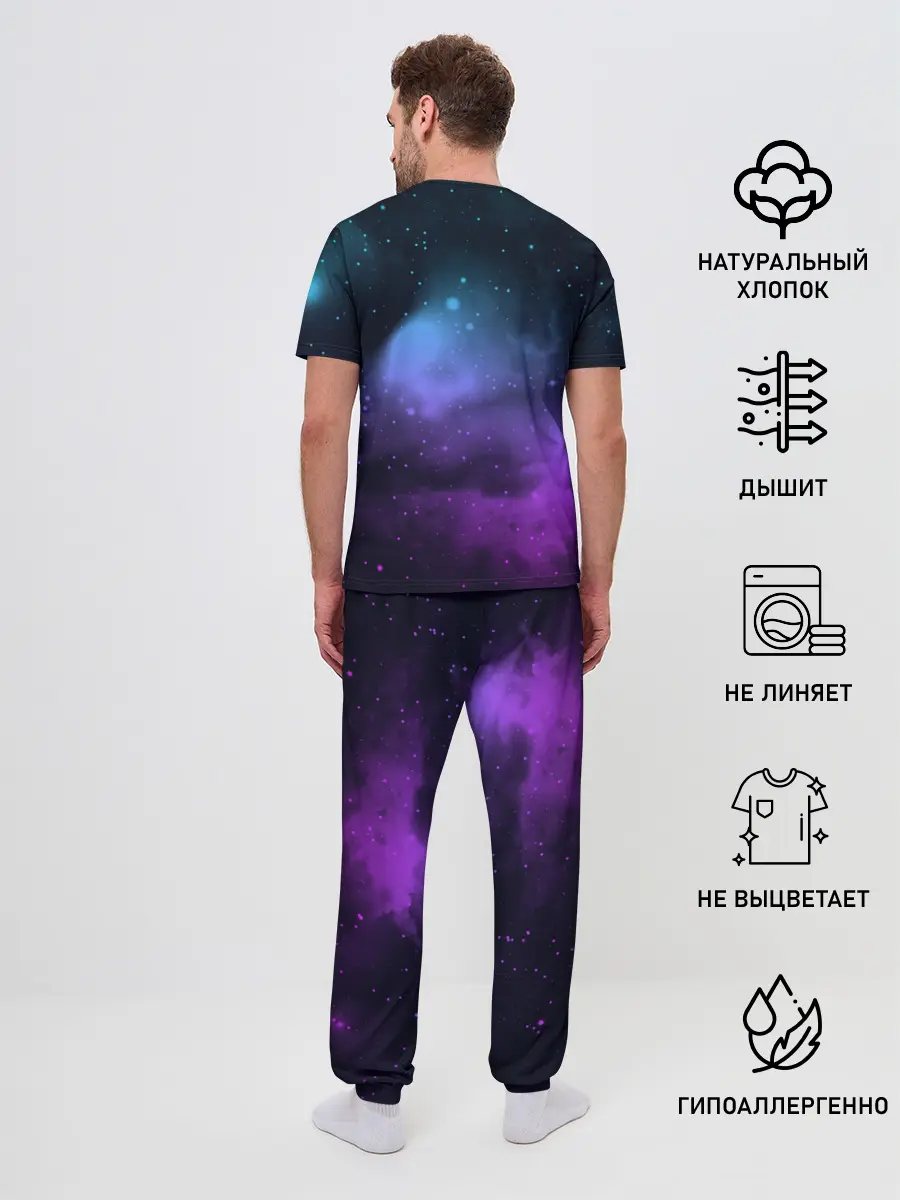 Мужская пижама с брюками / Детектив Пикачу