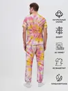 Мужская пижама с брюками / Rolling Stones tie-dye