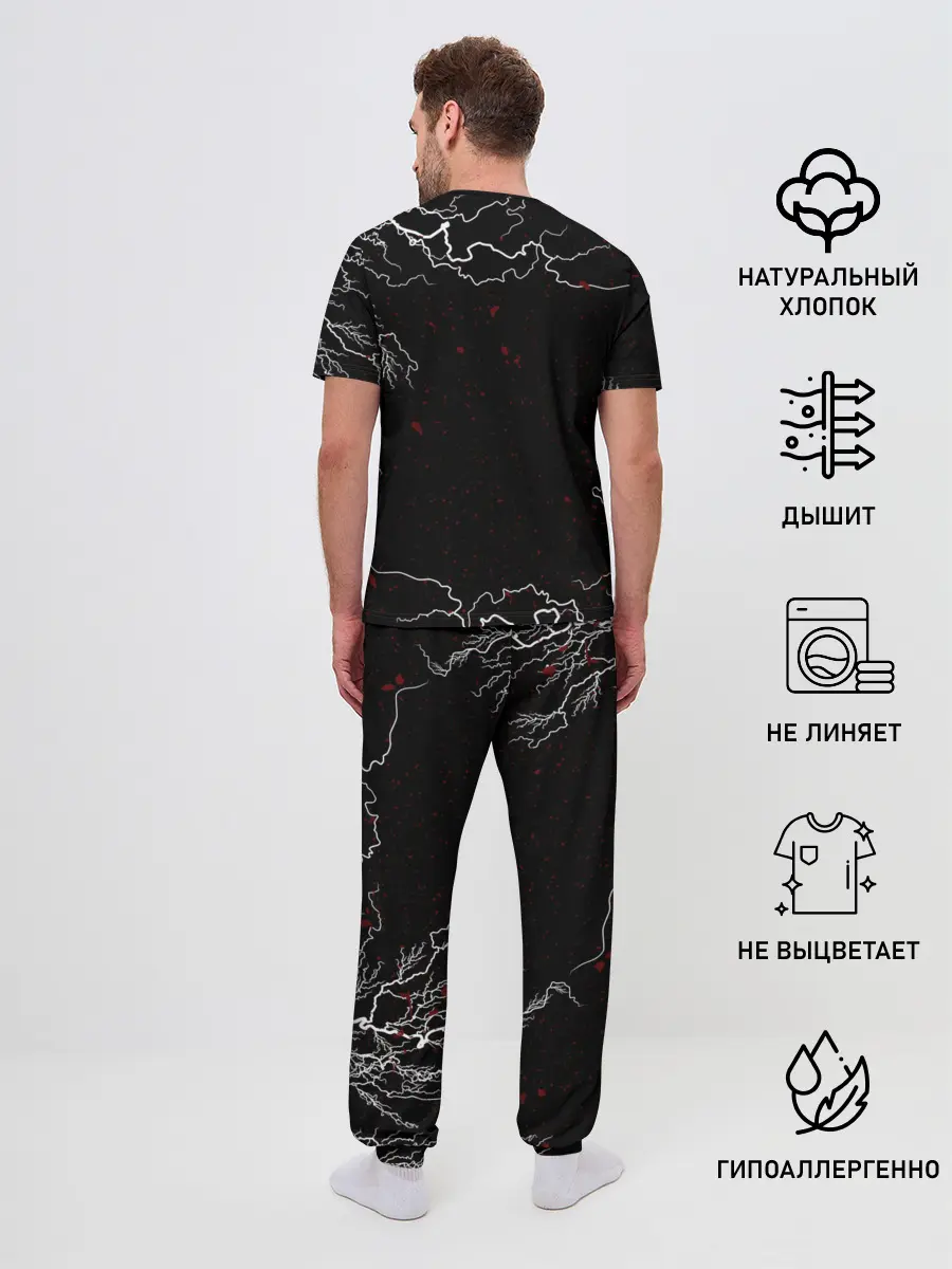 Мужская пижама с брюками / Metallica