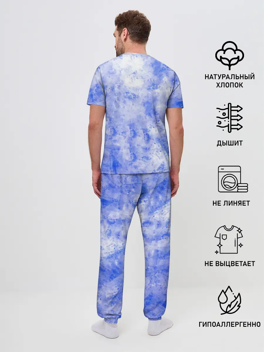 Мужская пижама с брюками / Sonic