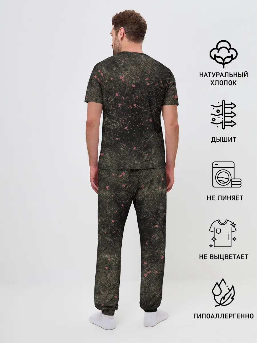 Мужская пижама с брюками / Metallica