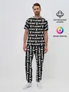 Мужская пижама с брюками / PLAYBOY PATTERN | ПЛЕЙБОЙ ПАТТЕРН