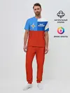 Мужская пижама с брюками / Флаг МЧС России